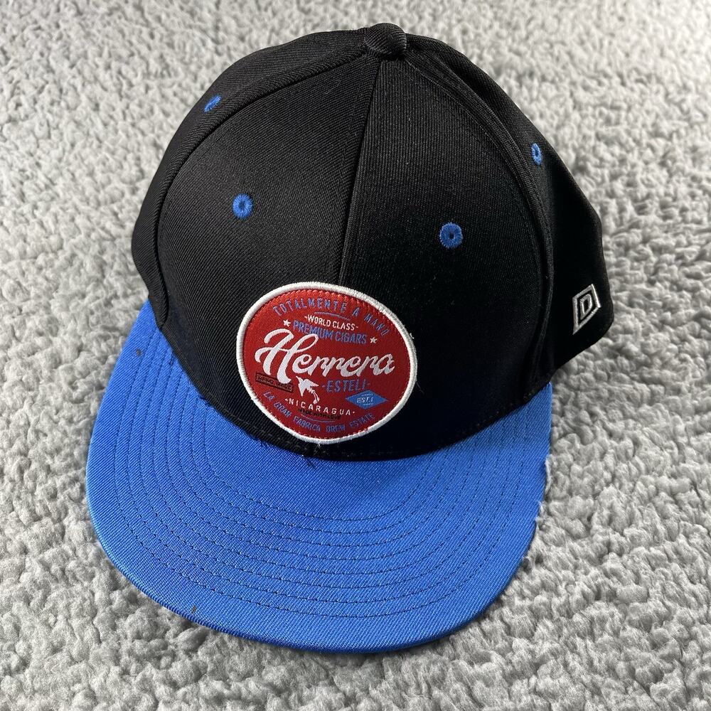 Drew Estate Herrera Esteli Cigar Snapback Hat Dome Headwear Cap Promo